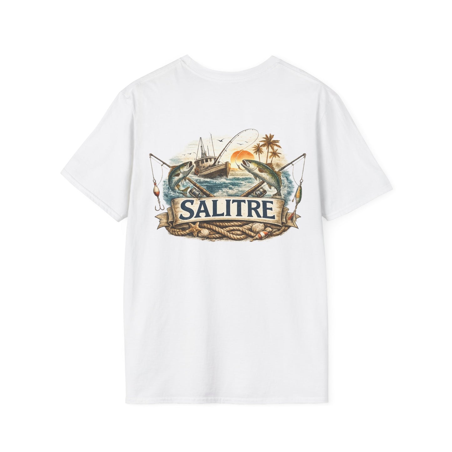 Salitre Offshore Fishing Tee – White