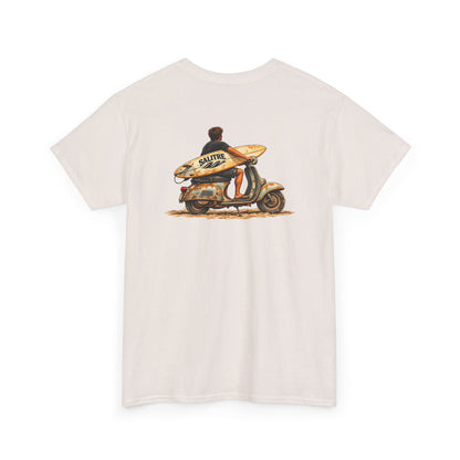 Surf Scooter Tee — Surfer Graphic T-Shirt