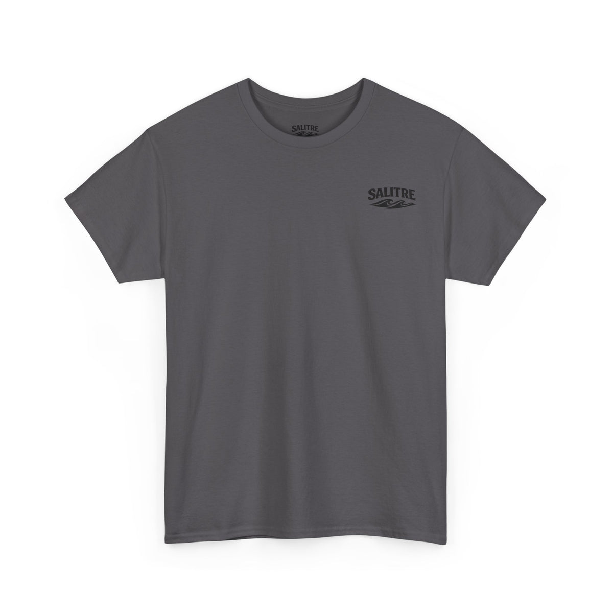 Salitre Sunset Logo Tee — Retro Beach Graphic T-Shirt