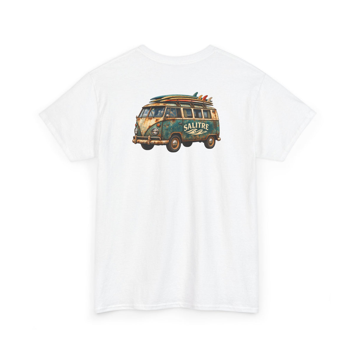 Vintage Surf Van T-Shirt – 'Salut' Graphic Tee