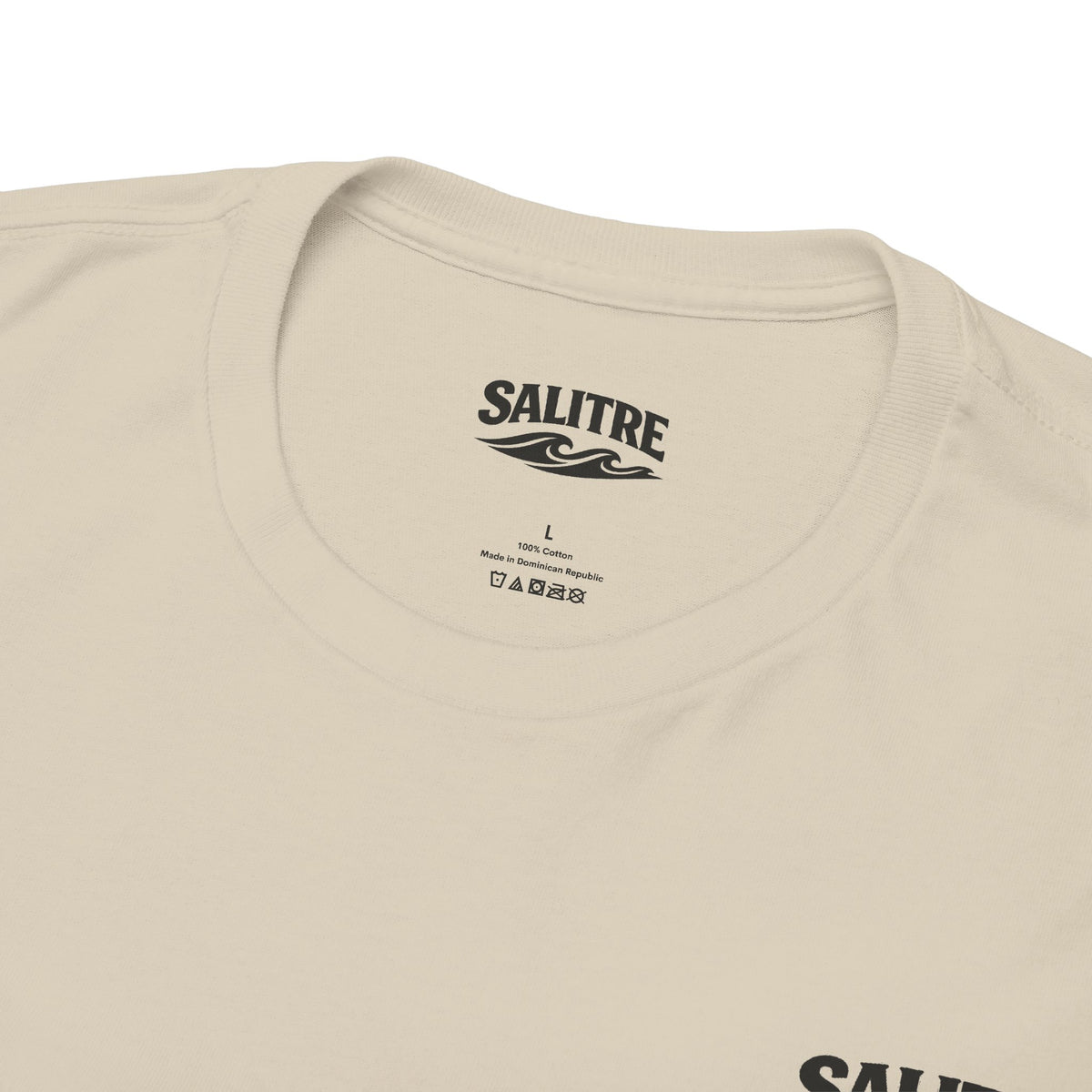 Surfboard Flag Graphic Tee — Salitre Logo Beach T-Shirt