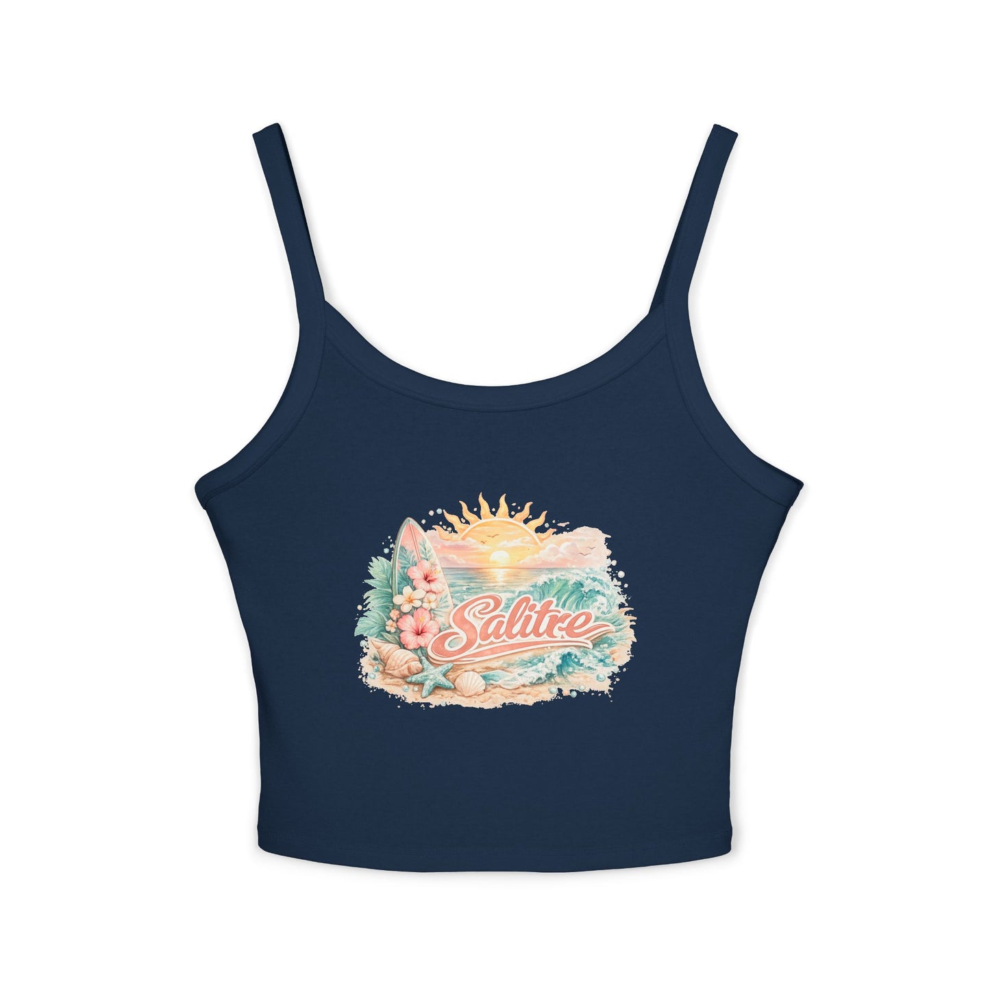 Salitre Sunset Bloom Crop Tank