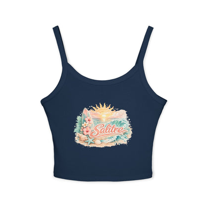 Salitre Sunset Bloom Crop Tank