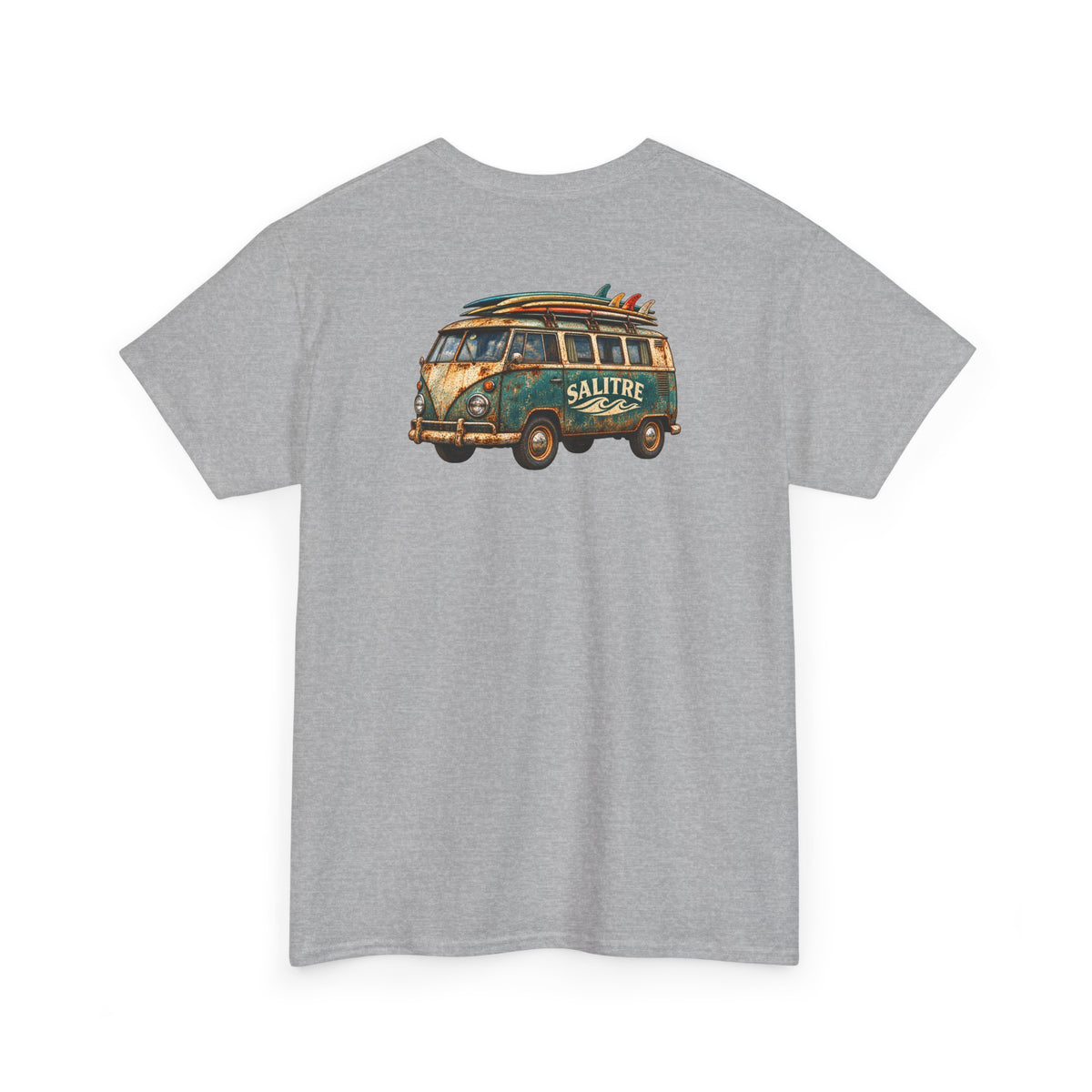 Vintage Surf Van T-Shirt – 'Salut' Graphic Tee