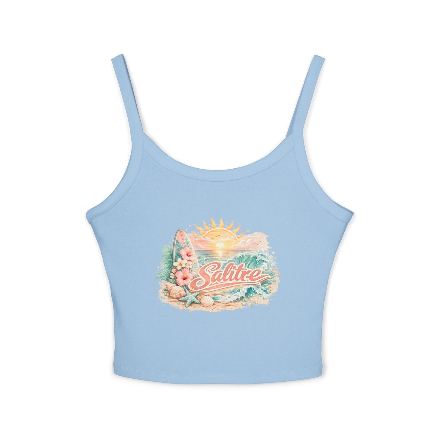 Salitre Sunset Bloom Crop Tank
