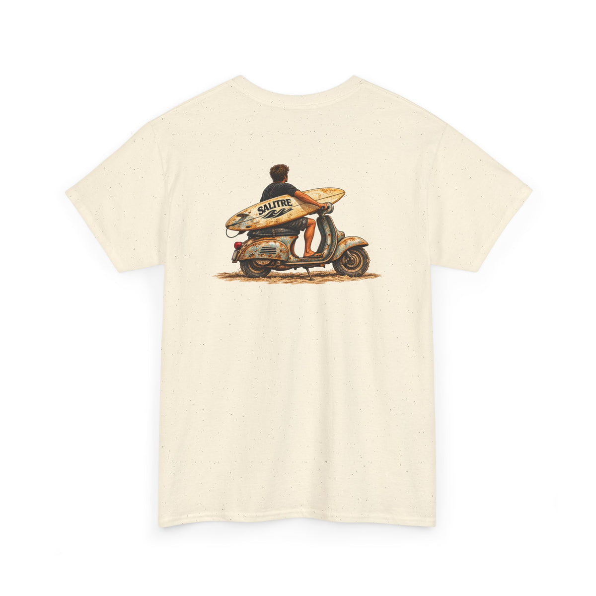 Surf Scooter Tee — Surfer Graphic T-Shirt