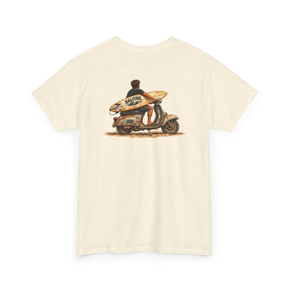 Surf Scooter Tee — Surfer Graphic T-Shirt