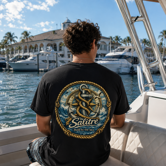 Salitre Harbor Club Tee – Black