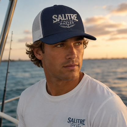 Salitre Fishing Master Embroidered Trucker Hat