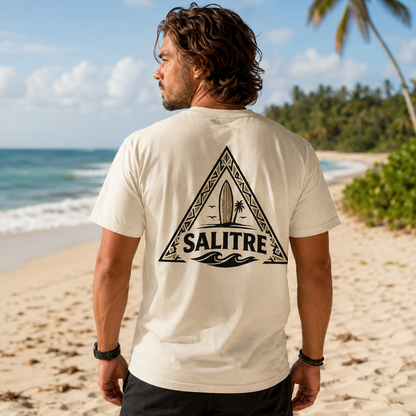 Salitre Graphic Tee — Coastal Triangle Logo T‑Shirt
