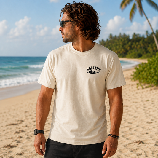 Salitre Graphic Tee — Coastal Triangle Logo T‑Shirt