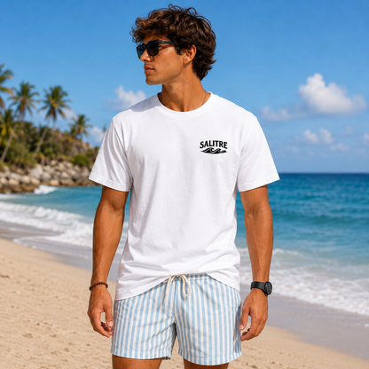 Surfing Sand Man Graphic Tee
