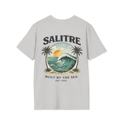 Salitre Sunset Wave Tee – Ice Grey