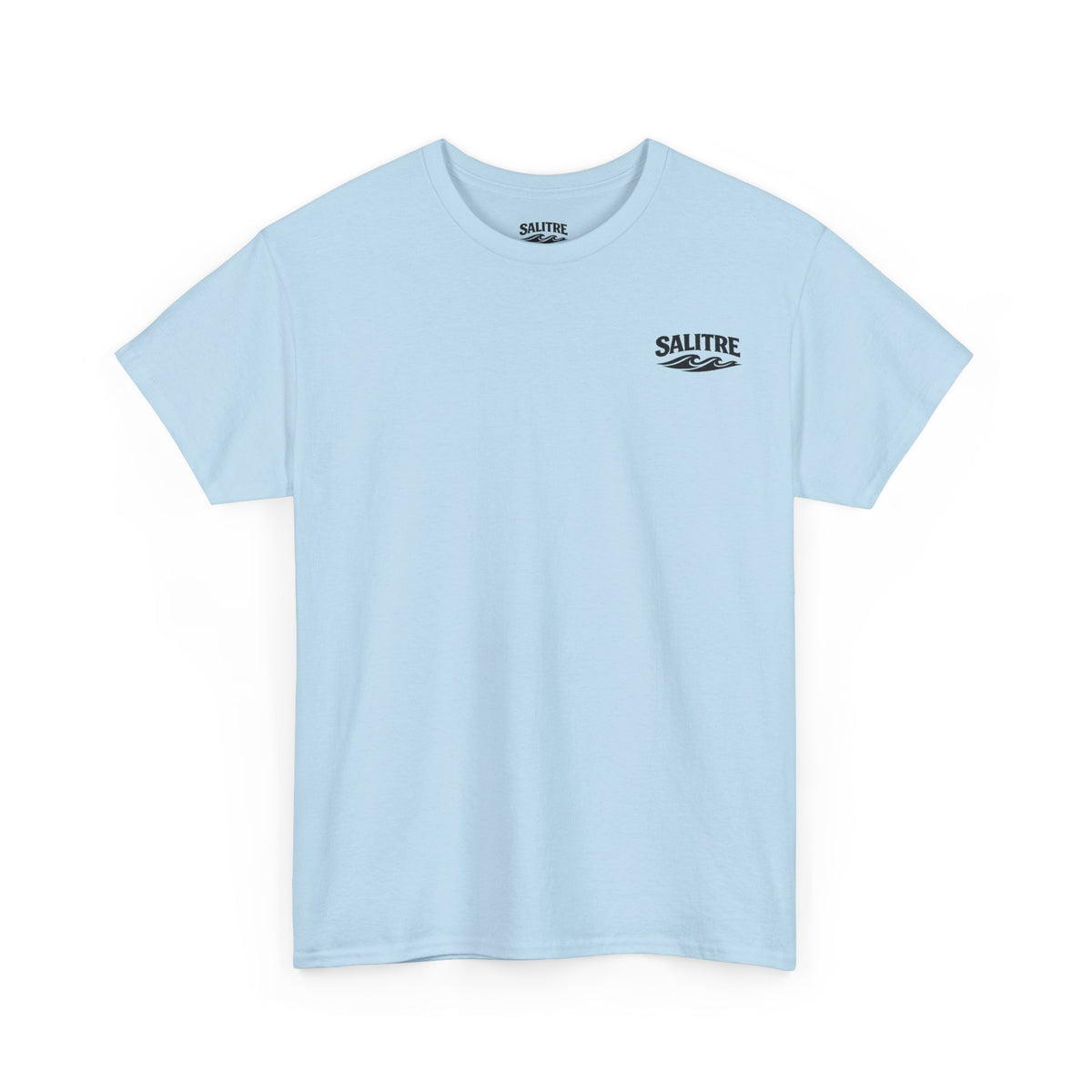 Salitre Sunset Logo Tee — Retro Beach Graphic T-Shirt