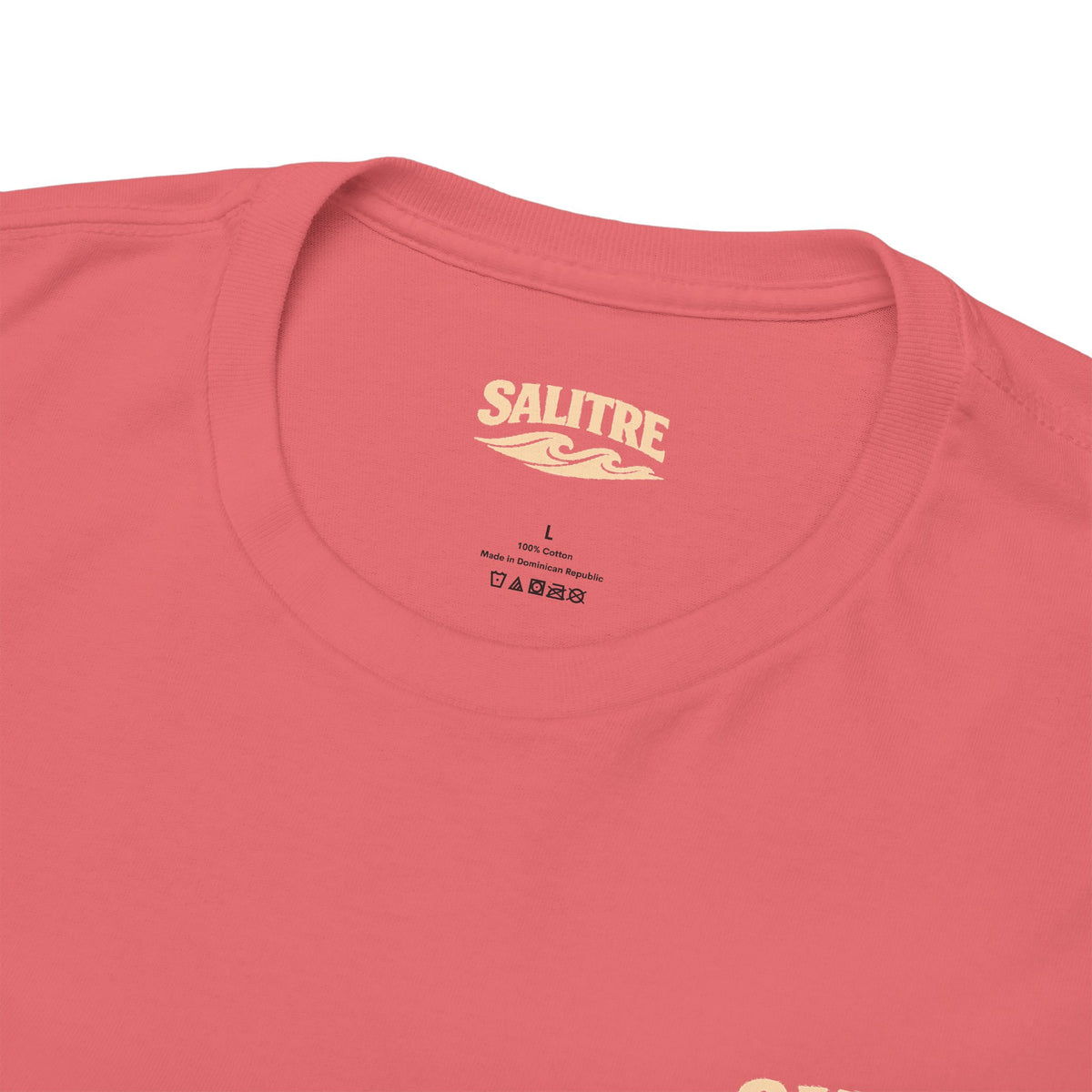 Saltire Surfboard Graphic Tee — Vintage Palm Beach Surf Shirt