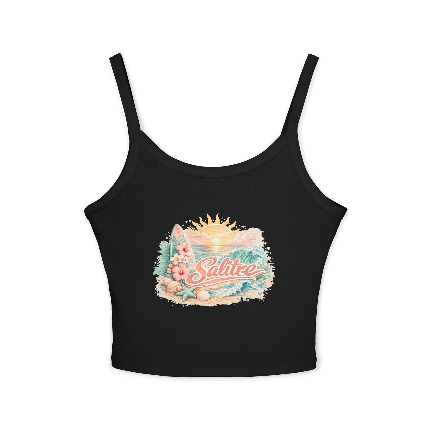 Salitre Sunset Bloom Crop Tank