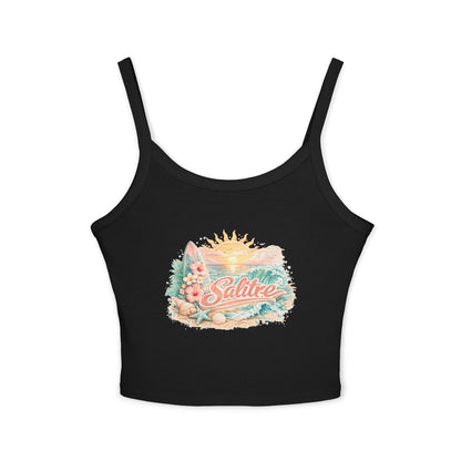 Salitre Sunset Bloom Crop Tank