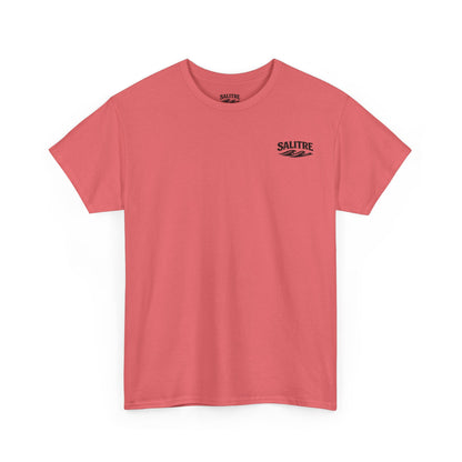 Salitre Sunset Logo Tee — Retro Beach Graphic T-Shirt