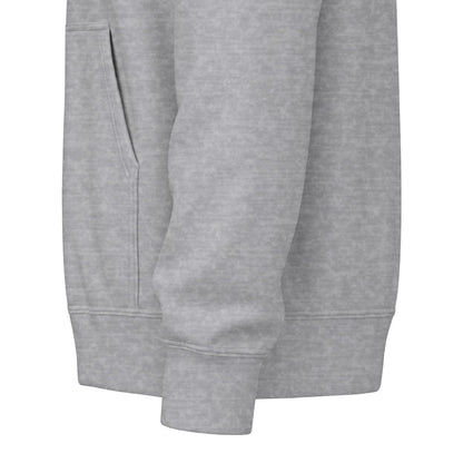 Saltire Wave Full-Zip Hoodie — Coastal Surf Zip-Up Sweatshirt