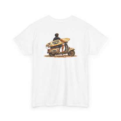 Surf Scooter Tee — Surfer Graphic T-Shirt