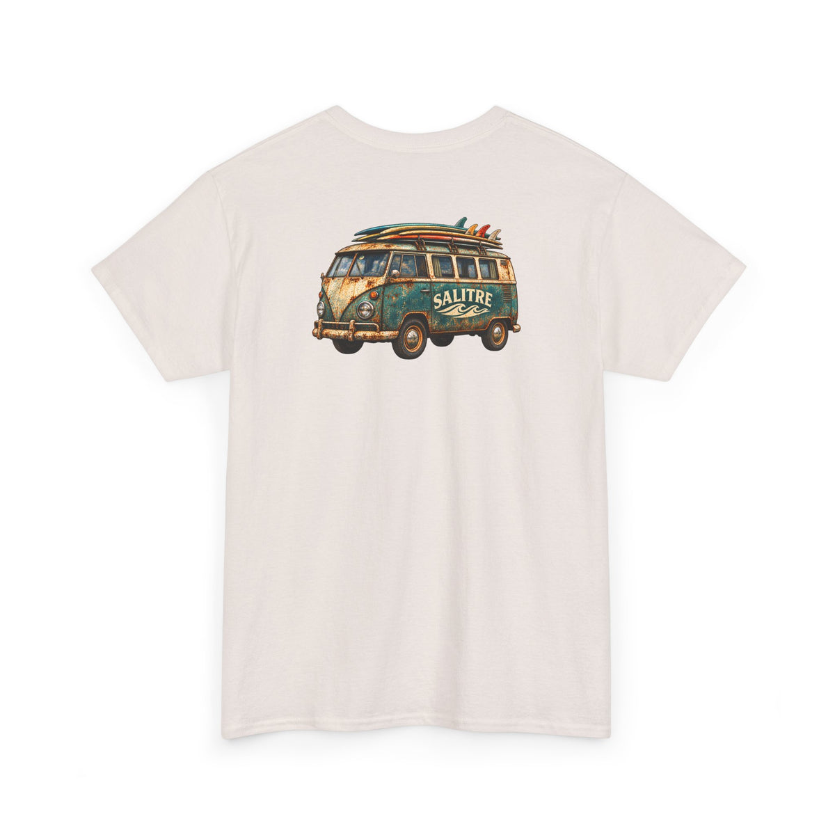 Vintage Surf Van T-Shirt – 'Salut' Graphic Tee