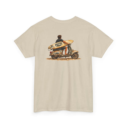 Surf Scooter Tee — Surfer Graphic T-Shirt