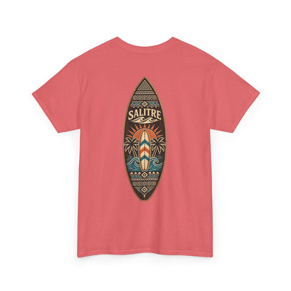 Saltire Surfboard Graphic Tee — Vintage Palm Beach Surf Shirt